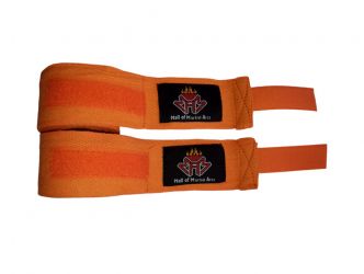 Boxing Hand Wraps 100% cotton high quality single color with 1” Velcro closer.